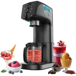 Cecotec Gelatec 2100, Eisherstellung, Schwarz