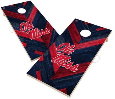 Skip's Garage Mississippi Ole Miss Rebels Cornhole Board Set