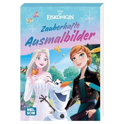 Disney Die Eiskönigin: Zauberhafte Ausmalbilder, Taschenbuch von , Nelson, 978-3-8451-2222-9