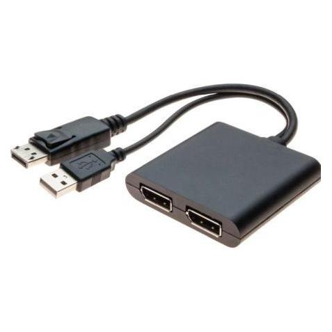 Générique MST DiplayPort 1 to 2 Hub (250201)