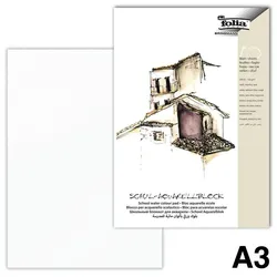 folia Aquarellblock DIN A3 10 Blatt