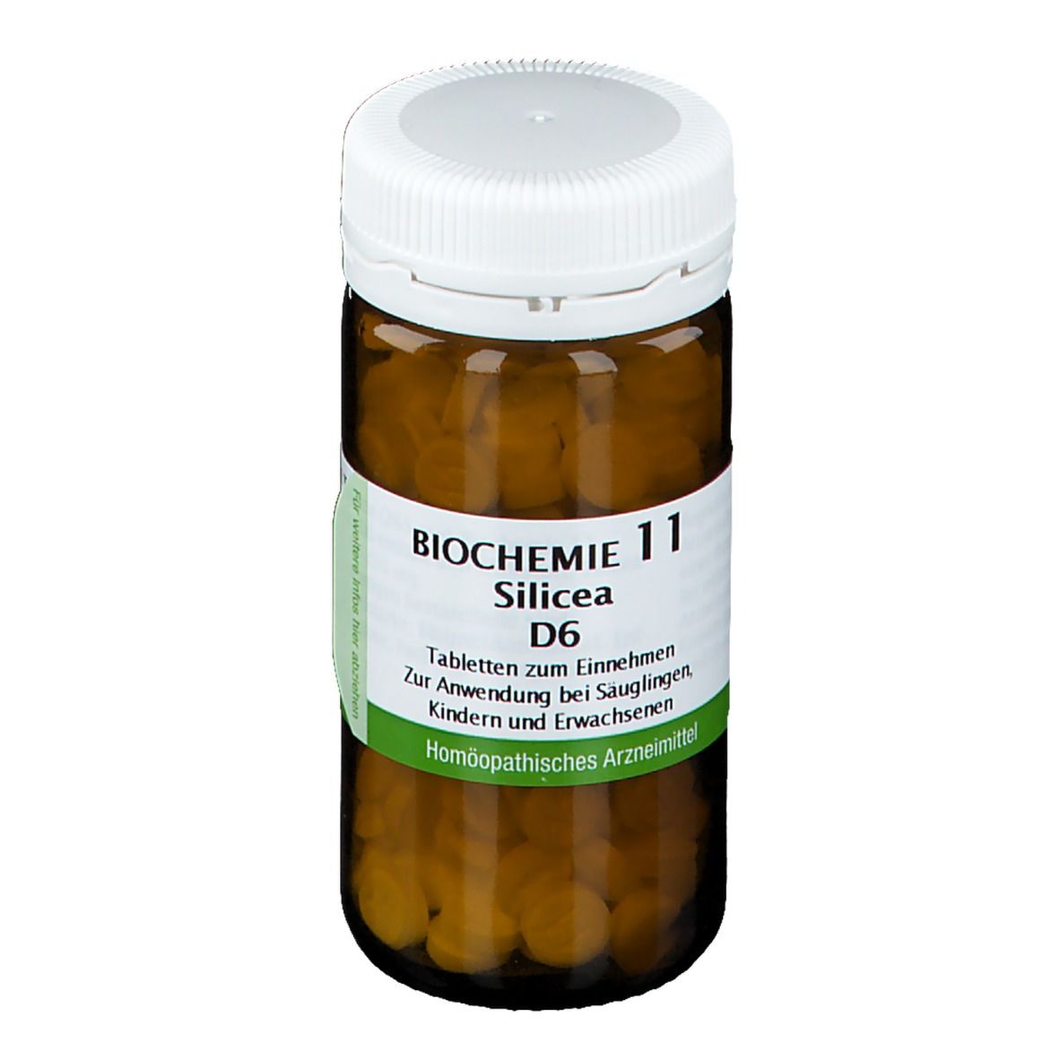 Biochemie 11 Silicea D 6 Tabletten 200 St