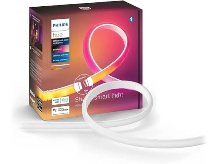 Philips Hue Gradient Lightstrip Erweiterung, Ambientebeleuchtung, 1m