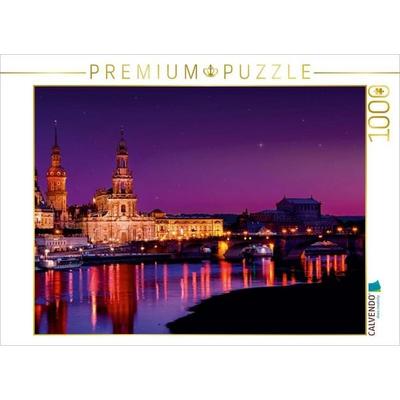 CALVENDO Puzzle Märchenhaftes Dresden 1000 Teile Puzzle quer | 1000 Teile Lege-Größe 64 × 48 cm Foto-Puzzle für glückliche Stunden