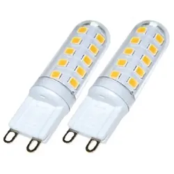Trio LED Stiftsockellampe G9/3,8 Watt/Energie F Taschenfederkern Transparent