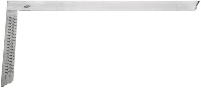 Helios-Preisser Équerre de charpentier, galvanisée avec tracé, 600x280 mm (0396453)