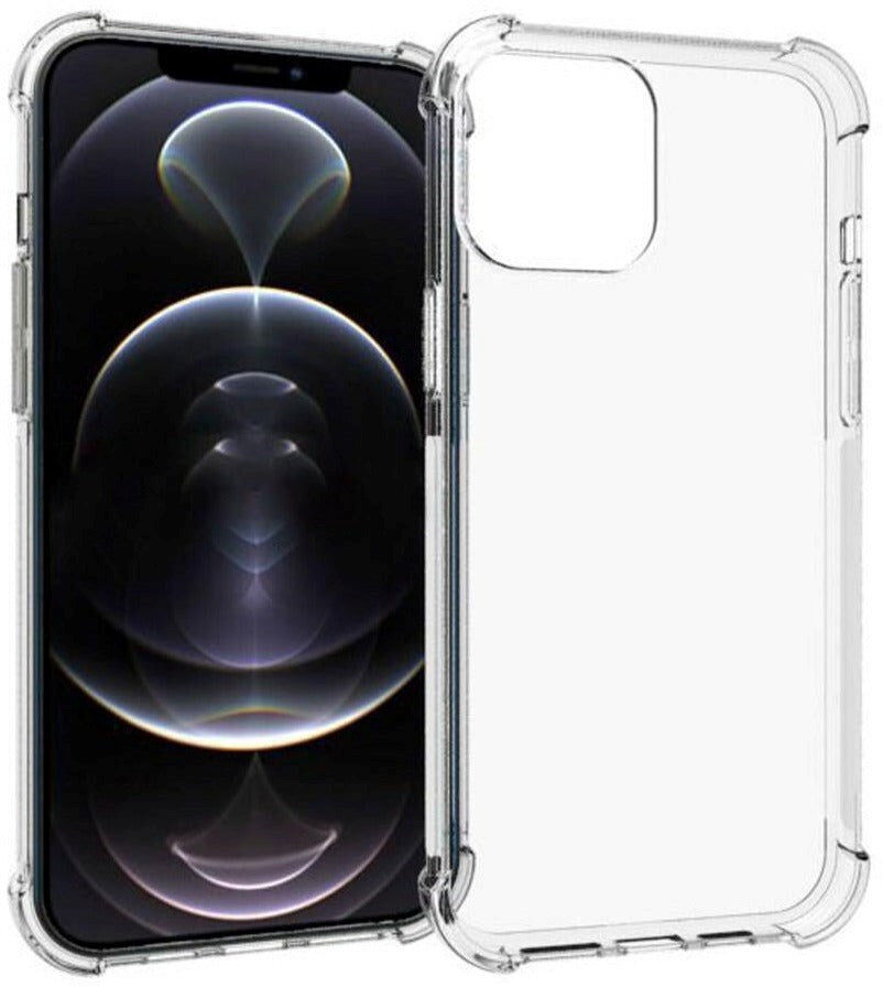 INCOVER iPhone 13 Pro Max Shock-Proof Fleksibel Plastik Bagside Cover - Gennemsigtig