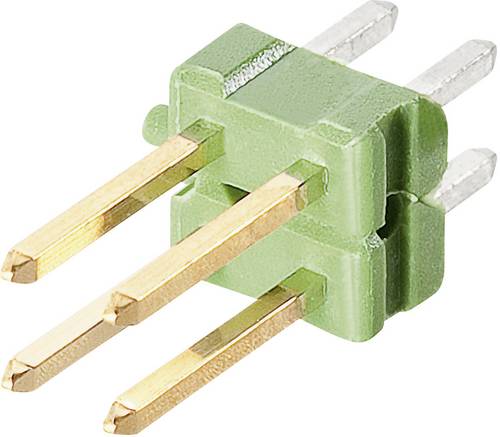 TE Connectivity Stiftleiste (Standard) Anzahl Reihen: 2 Polzahl je Reihe: 3 825440-3