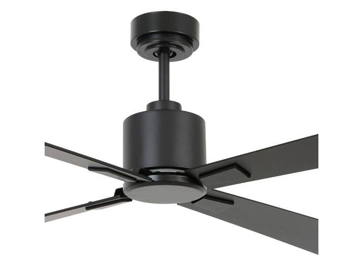 Beacon Lighting Deckenventilator Airfusion Climate DC, schwarz, leise, schwarz, für Wohn- / Esszimmer, Holz, Modern