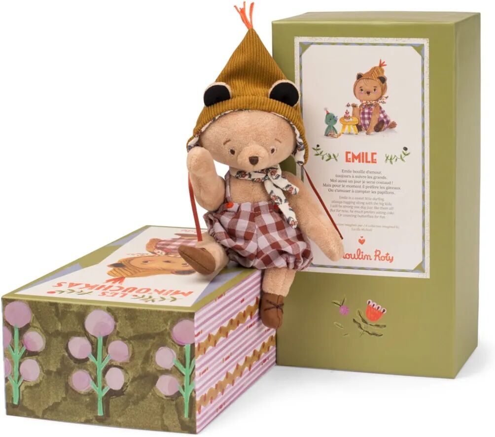 Moulin Roty Peluche Emile le petit ours Multicolore taille unique