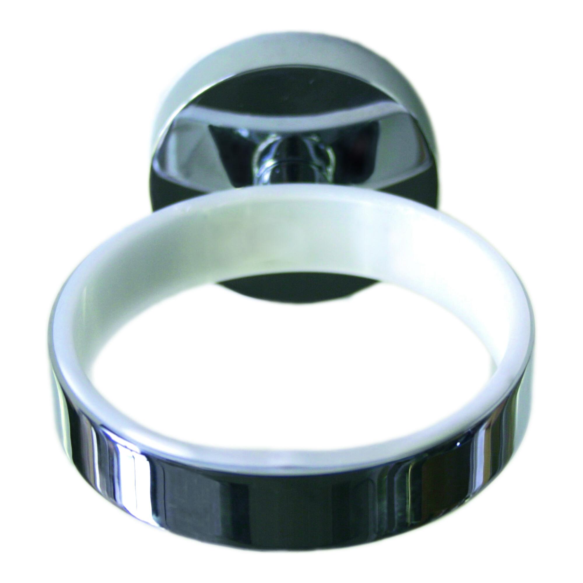Starmix Wandhalter Chrom-Ring für Hand-Haartrockner (158105)