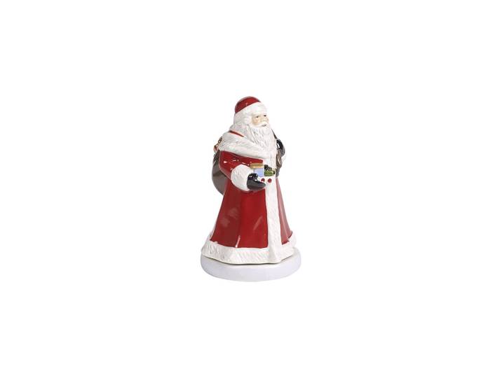 Weihnachtsfigur VILLEROY & BOCH Spieluhr Santa Nostalgic Melody 9 x 9 x 15 rot , rot, Dekofiguren, Weihnachtsfigur