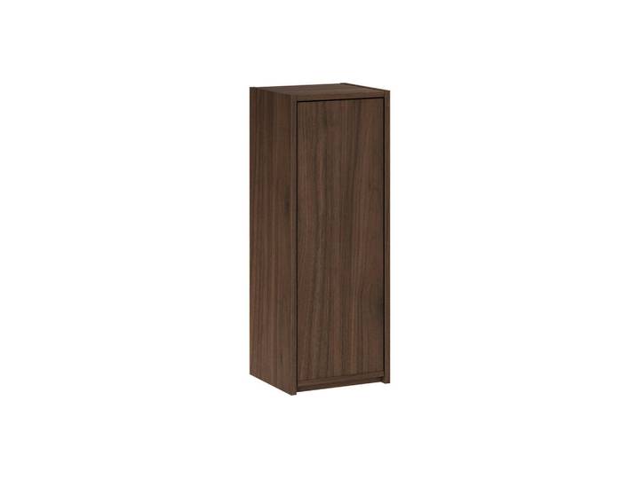 Petits-meubles Hochschrank Edmé Dunkles Holz, Braun, Holzwerkstoff, 30x80x26.6 cm, Badezimmer, Badezimmerschränke, Midischränke