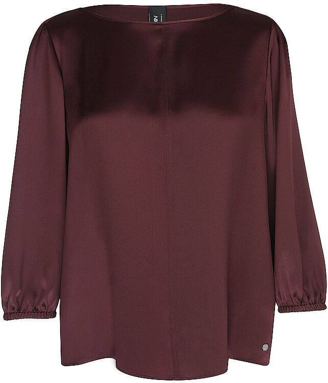 Marc CAIN Seidenbluse  dunkelrot   42 42