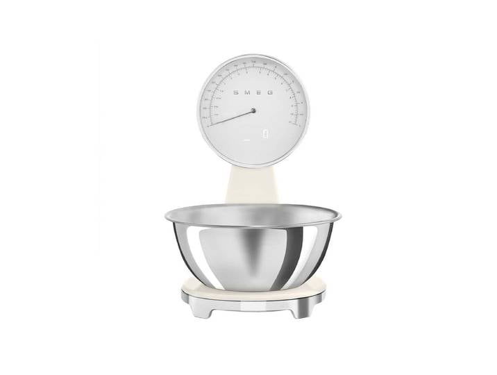 Smeg digitale Küchenwaage Creme