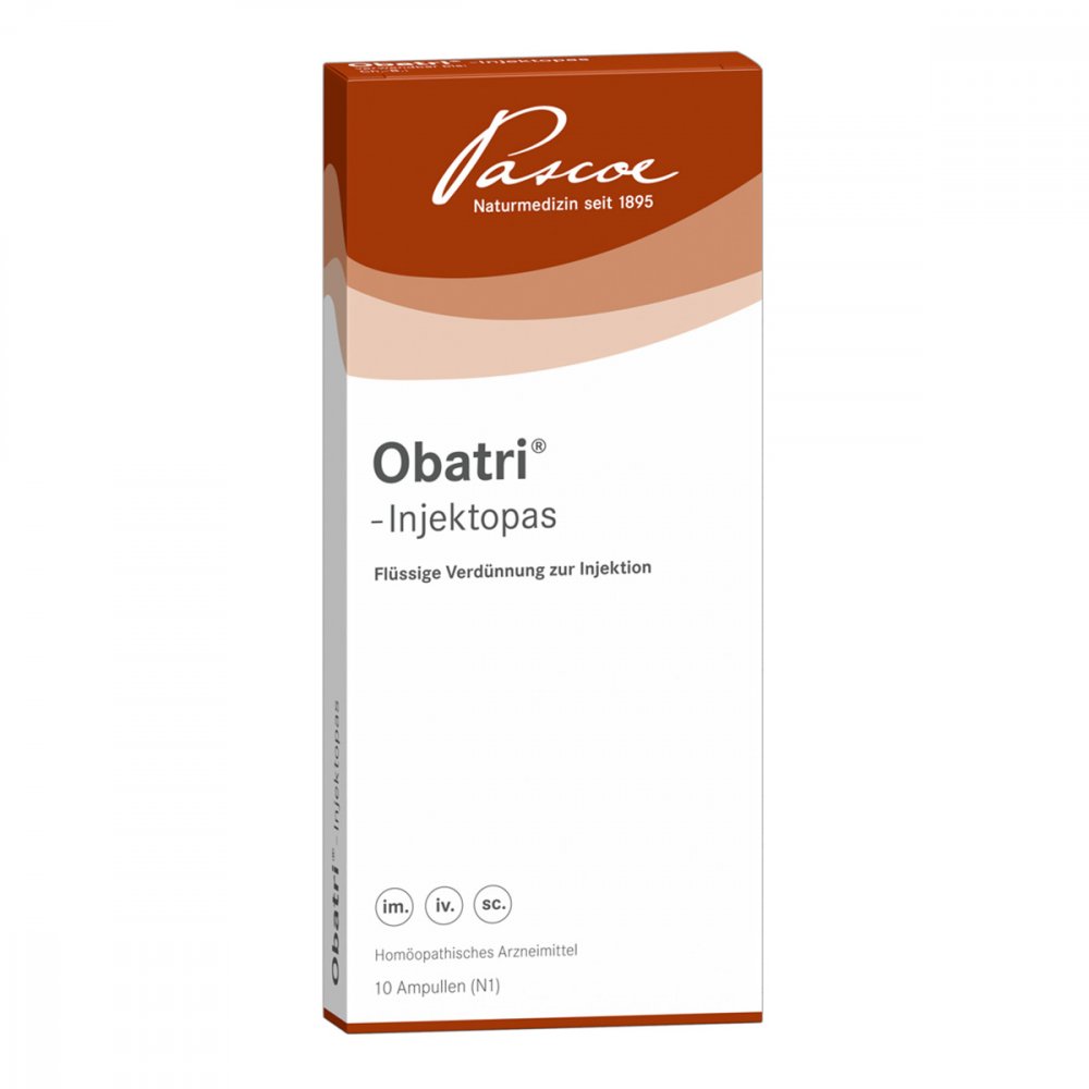 Pascoe pharmazeutische Präparate GmbH Obatri-injektopas Ampullen 14407001