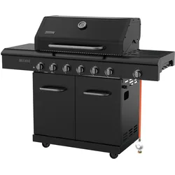 Nexgrill Gasgrill "Deluxe" mit Seitenkochfeld,schwarz,