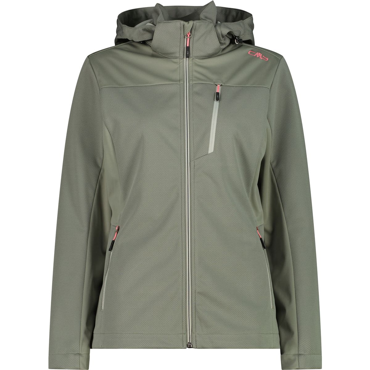 CMP Woman Jacket Zip Hood avocado (F805) 38 36A5606-F805-38