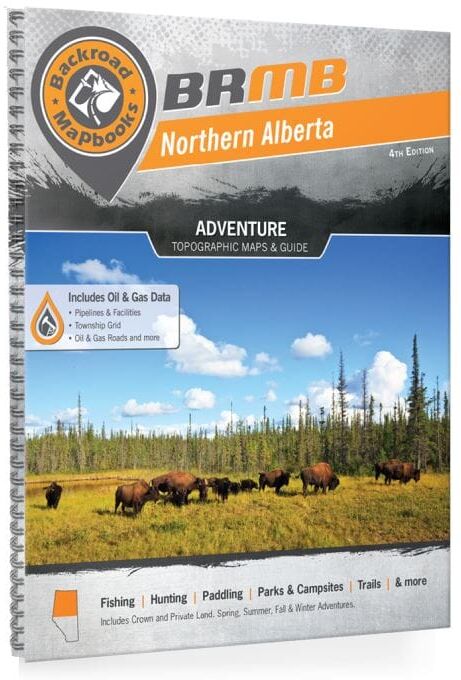 Northern Alberta MapBook   Backroads Mapbooks