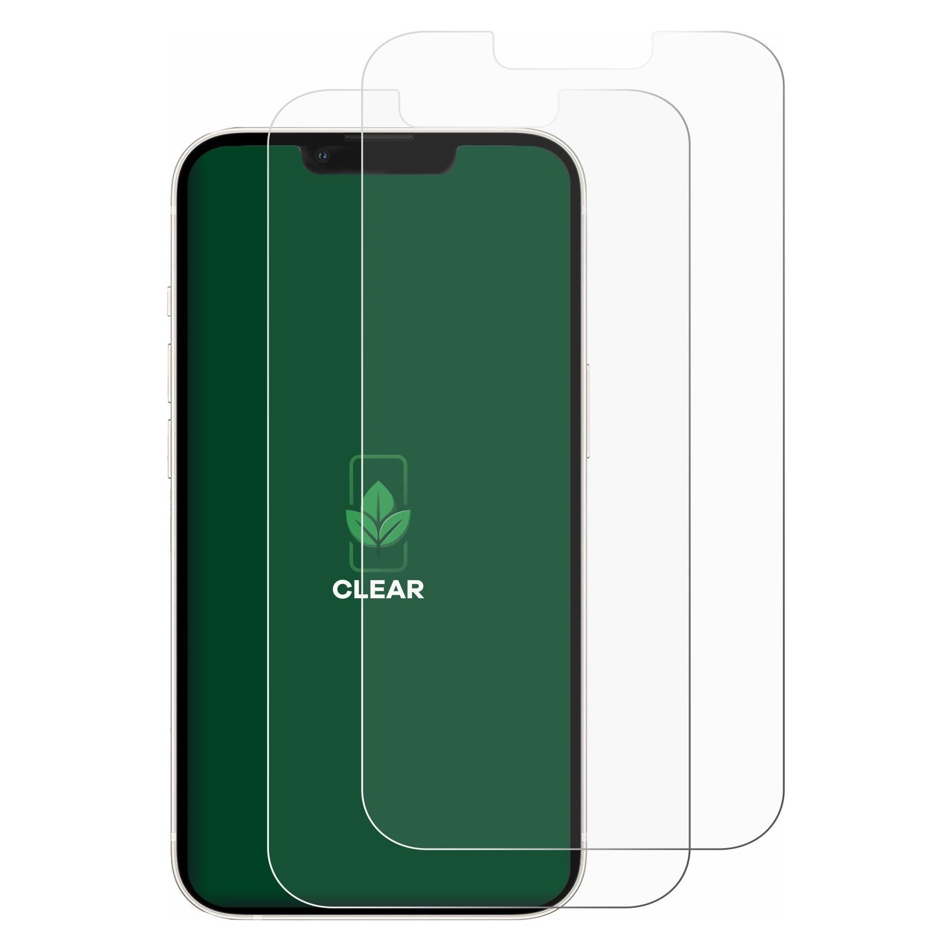 ScreenLeaf Schutzfolie für Apple iPhone 13 / 13 Pro Displayschutz Display Schutz Folie Klar Transparent (Apple iPhone 13) (6140731)