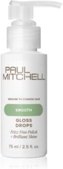 Paul Mitchell Smooth Gloss Drops sérum para cabelo para cabelo brilhante e macio 75 ml. Smooth Gloss Drops