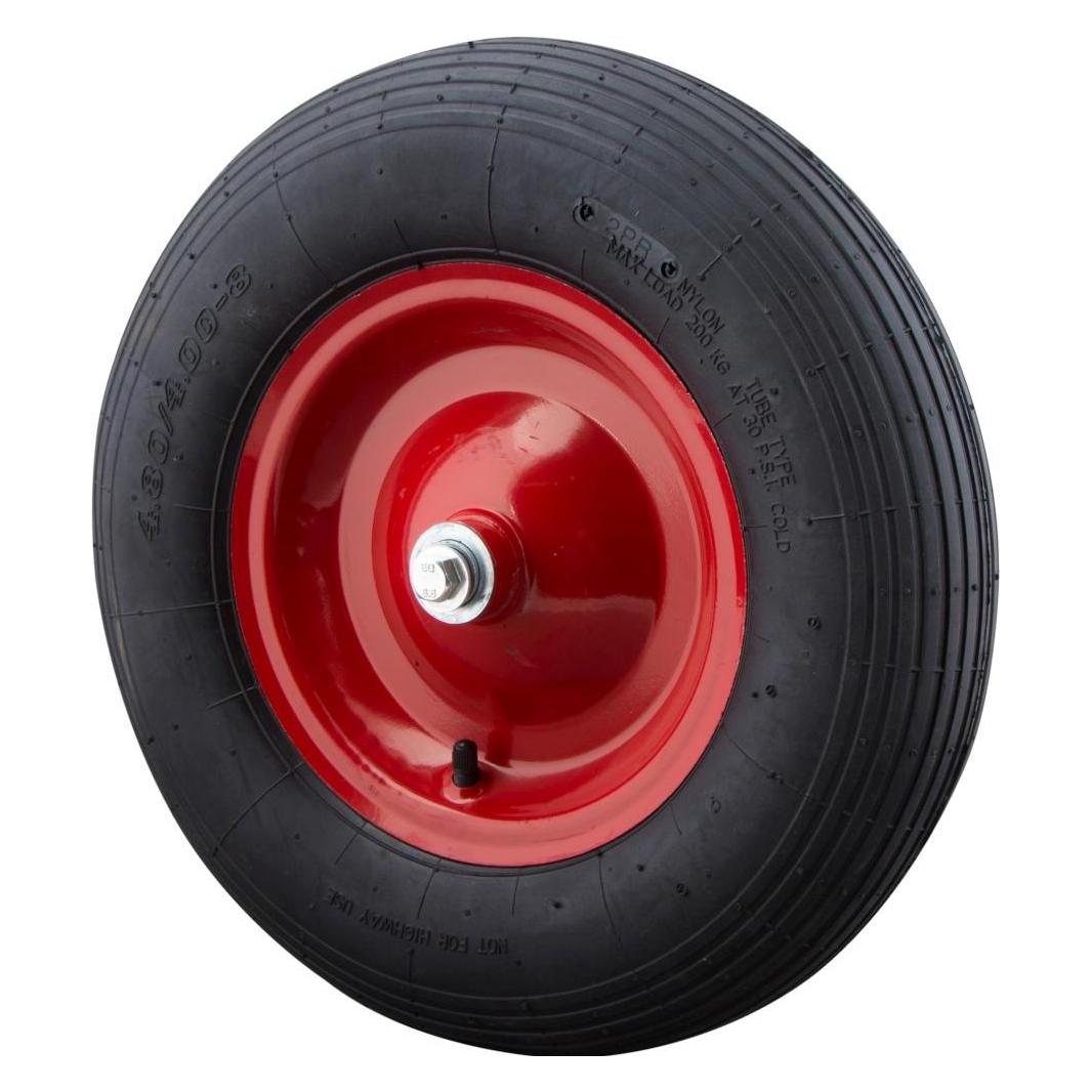 Siena Garden Universal-Rad für Schubkarre (HDL400X100ROT)