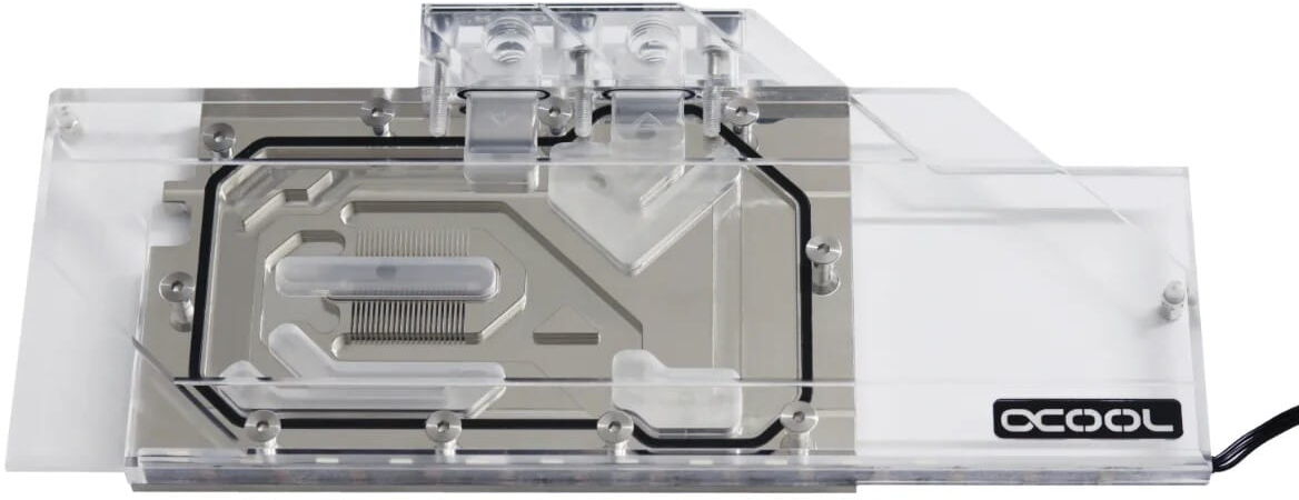 Alphacool Eisblock Aurora Acryl GPX-A Radeon RX 5700 XT Thicc II...