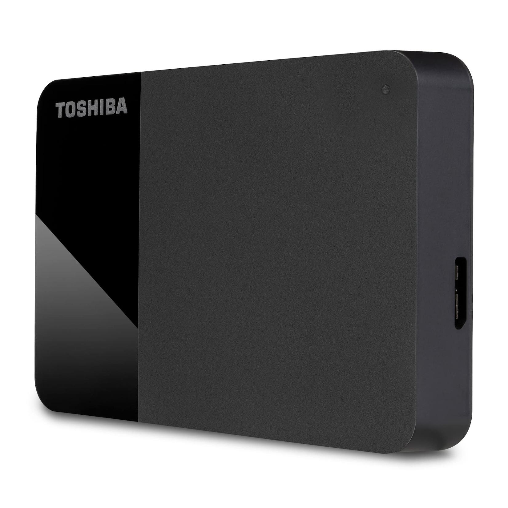TOSHIBA Externe HDD-Festplatte Canvio Ready 1TB Schwarz (HDTP310EK3AA, 2,5 Zoll, kompatibel mit NTFS (MS Windows), SuperSpeed USB 3.2 Gen 1)