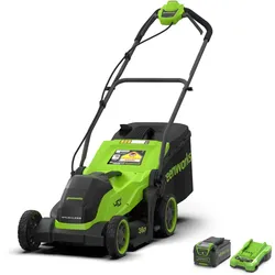 Greenworks 40V Rasenmäher 36cm Gen. II - 4Ah Akku