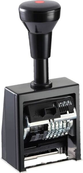 Reiner B6k Automatisk Nummeratør   6 Tal   Sort