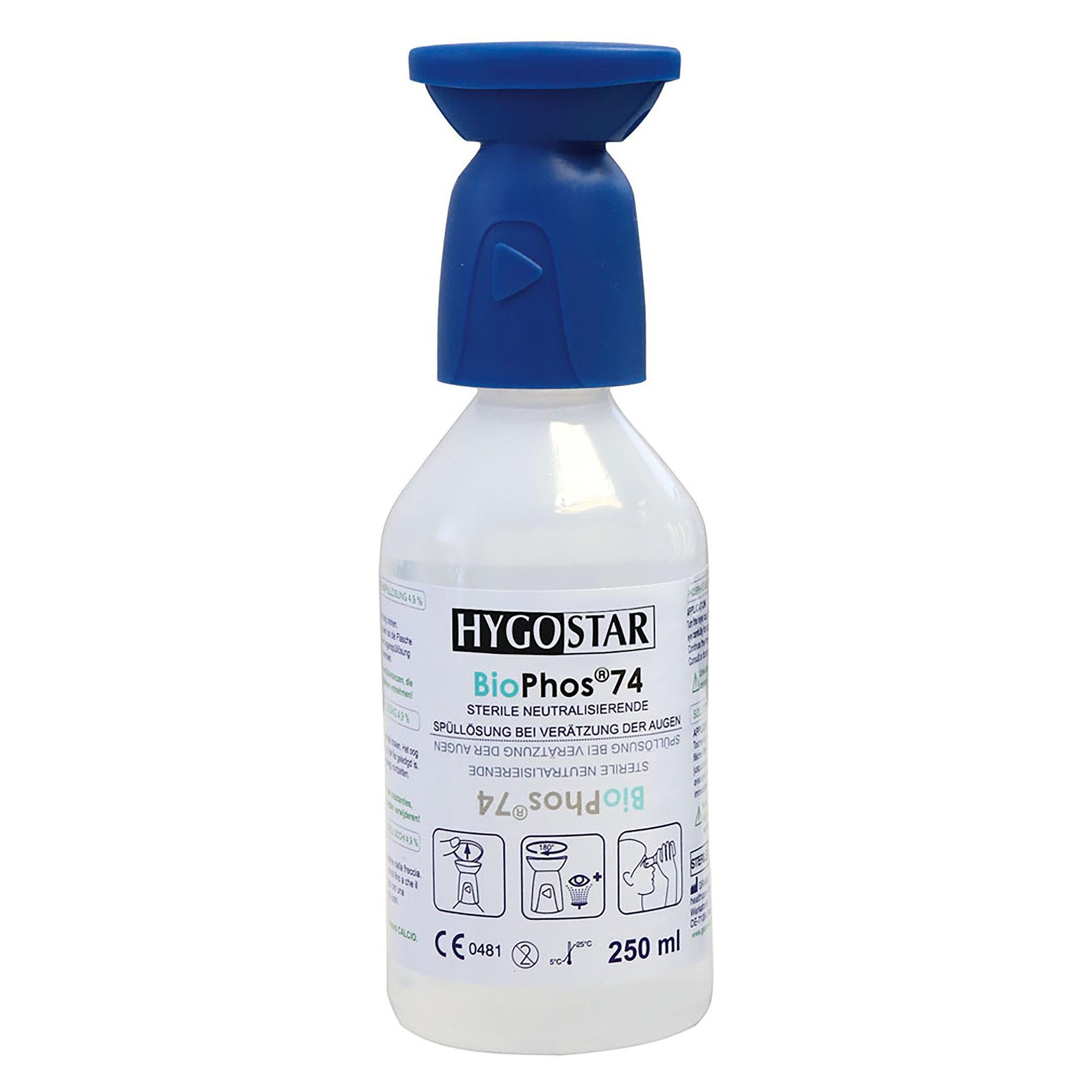 Hygostar AugenspüLung BioPhos74 250ml (50014)