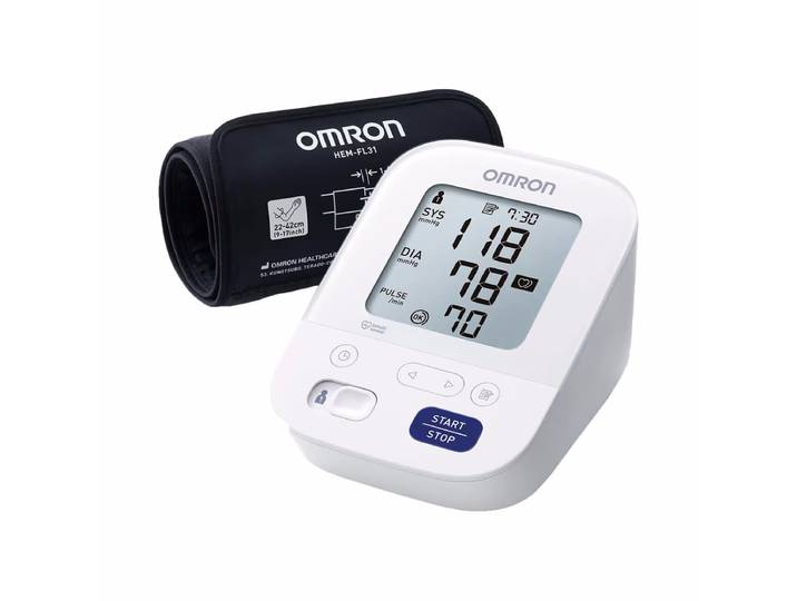 OMRON M3 Comfort Blutdruckmessgerät – Blutdruckmessgerät/Herzfrequenzmessgerät