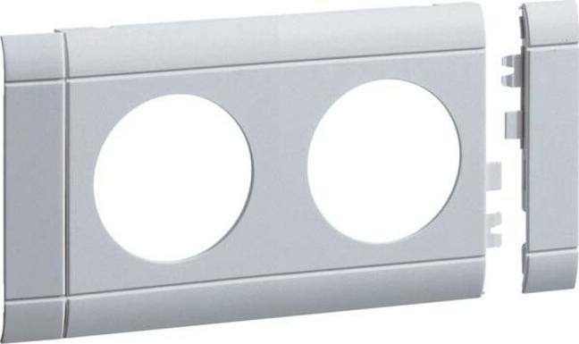 Hager GB08020LAN Aluminium en ABS-kunststof
