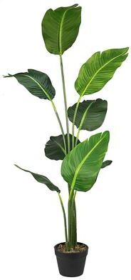 LCG Florals 5-foot Artificial Bird of Paradise in Pot