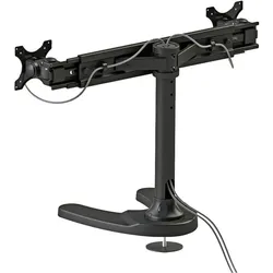 Neomounts FPMA-D700DD Monitor Tischfuss (Tisch, 27", 8 kg), Monitor Halterung, Schwarz