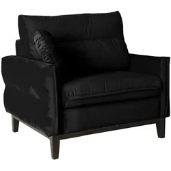 RELAXSESSEL Belweder Velours schwarz
