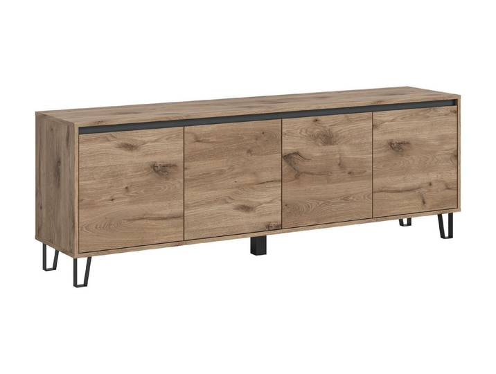 furnling Lowboard Baltoni, mit Soft-Close-Funktion, 4 Türen, TV Schrank, TV Board, Breite 184 cm