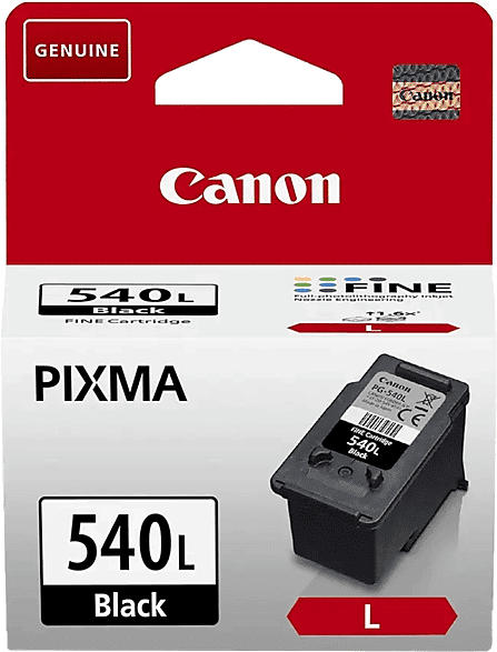 Cartucho de tinta - Canon PG-540 L, 11 ml, 300 páginas, Negro