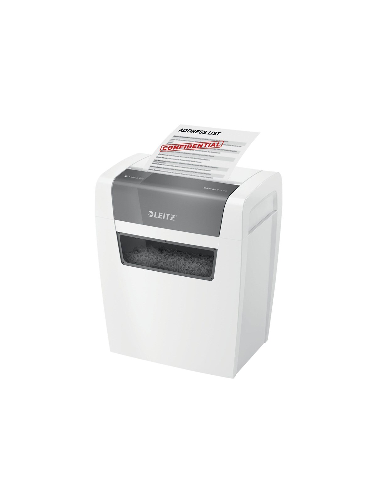 Leitz IQ Aktenvernichter Home Sicherheitsstufe P4