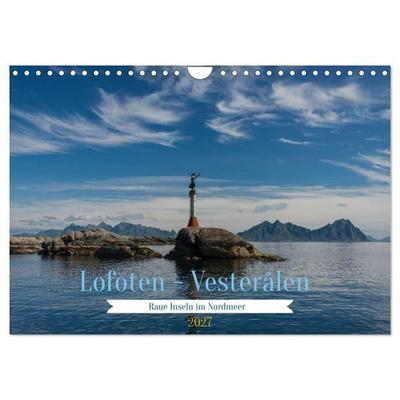 Lofoten Vesterålen (Wandkalender 2027 DIN A4 quer), CALVENDO Monatskalender