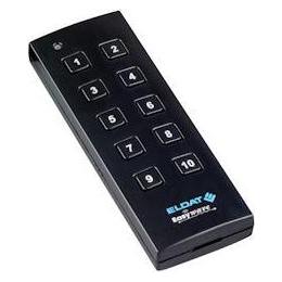 Eldat RT34E5010-01-22K Handsender Easywave 868 MHz 10-Kanal 10x Impuls schwarz glänzend (RT34E5010-01-22K)