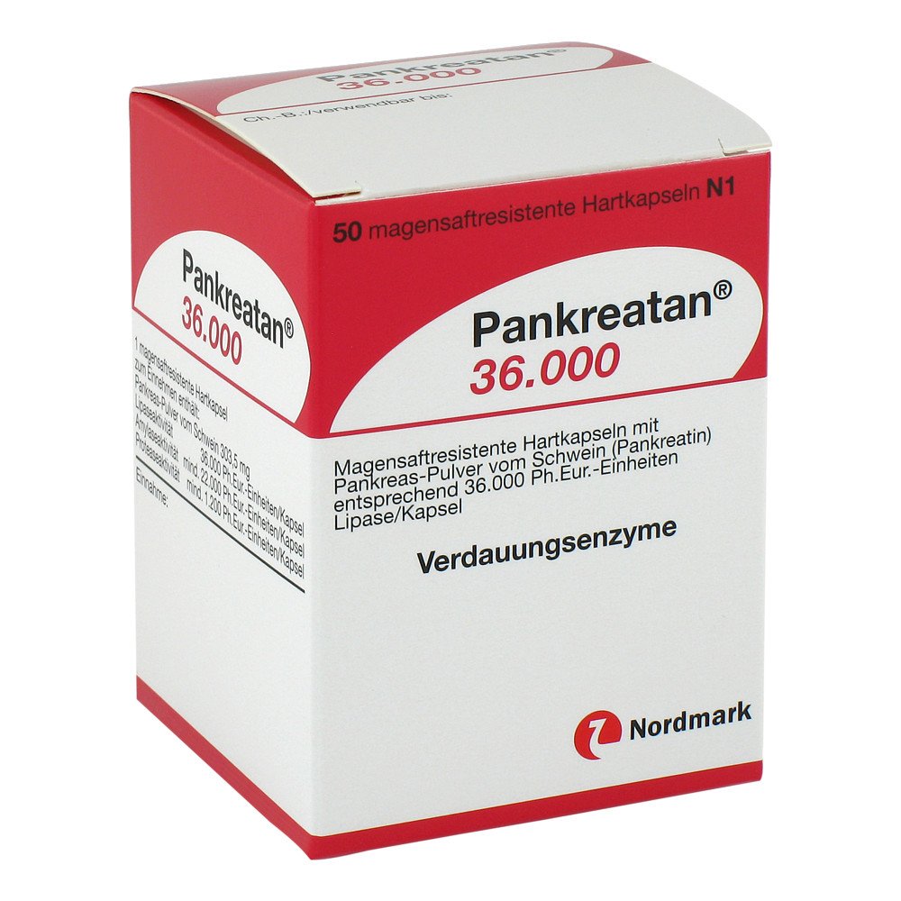 NORDMARK Pharma GmbH Pankreatan 36000 07322126