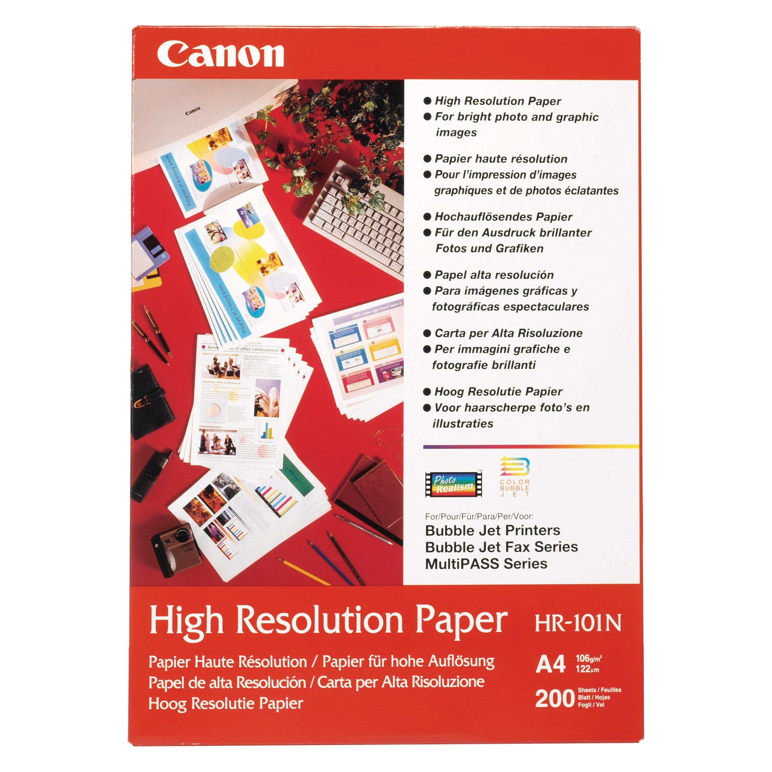 Canon Hr-101n (105 g/m², A4, 50 Stk.) (1033A002)