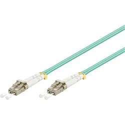 Danicom Glasfaserkabel LC-LC OM3 Duplex Patchkabel – 15 Meter (15 m), Netzwerkkabel