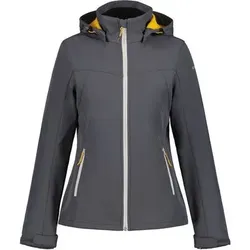 ICEPEAK Damen Funktionsjacke BRENHAM, Größe 36 in Grau GRANIT