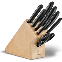 Victorinox Swiss Classic, Messerblock, Braun