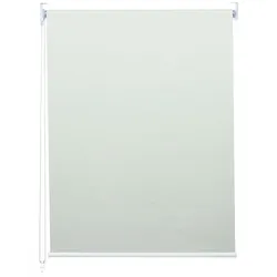 Décoshop26 - Verdunkelungsrollo für Fenster Sonnenschutz seitliche Bedienung 60 x 160 cm blickdicht cremefarben 04_0004430