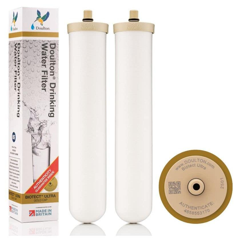 Dripio Biotect Ultra Keramische Waterfilter 10 inch, set van 2