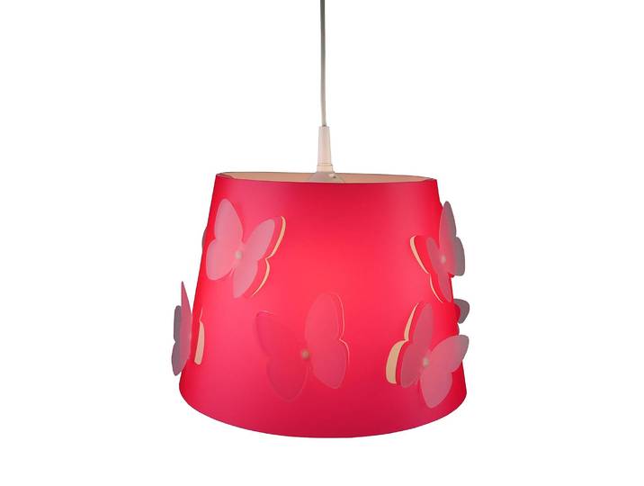 Lampe enfant Rosalie Rose foncé Matériau : Matière plastique Type de matière synthétique : Polypropylène 32 x 23 x 32cm