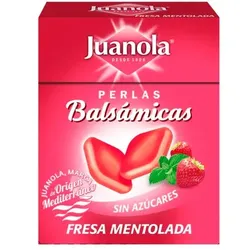 Juanola Erdbeer-Menthol-Balsamico-Perlen 25g